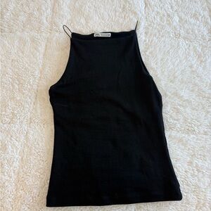 Black Sleeveless Top